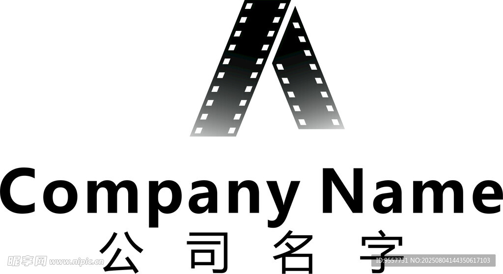 电影主题公司标志设计