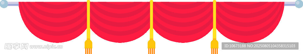 红色条纹装饰图案