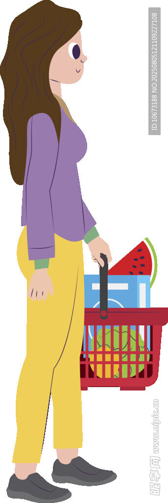 女子手持玩具积木套装