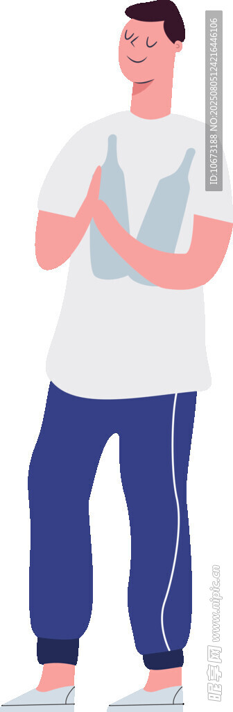 站立男子