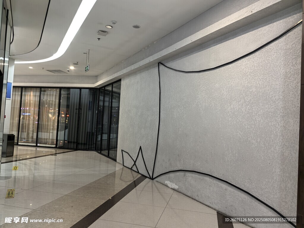 现代简约风格室内走廊空间