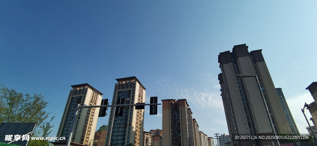 现代高楼建筑群