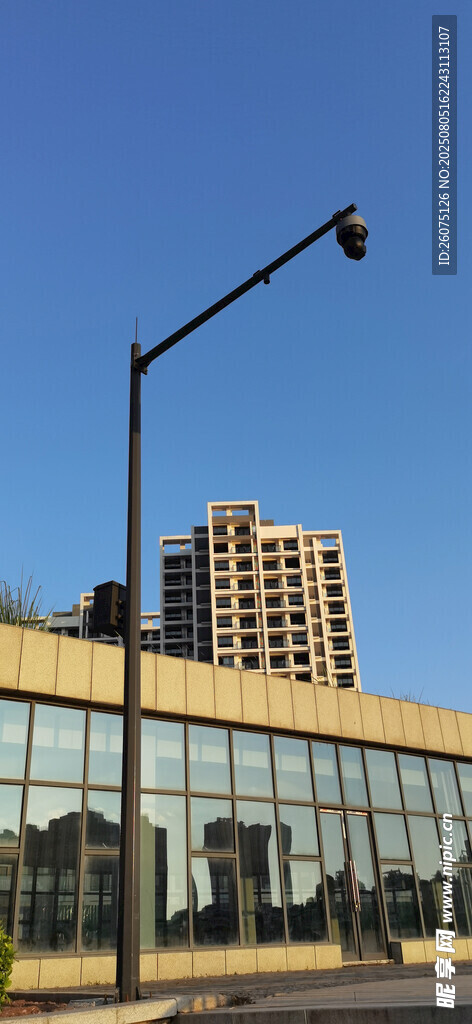 城市建筑与玻璃幕墙景观