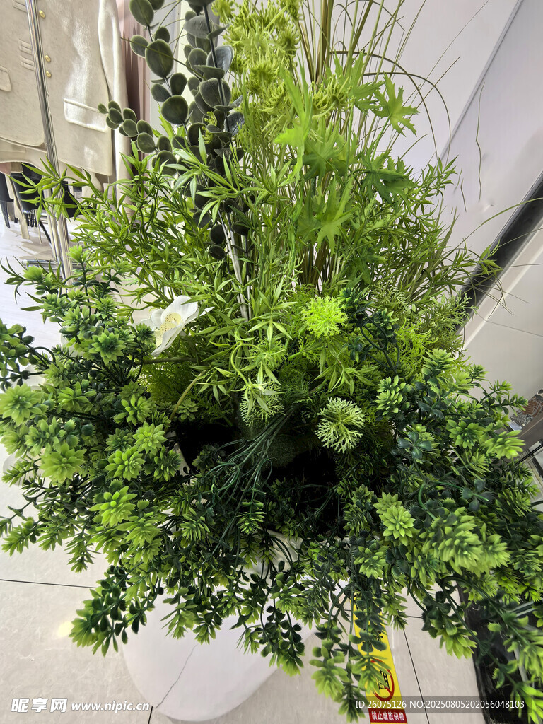 室内繁茂仿真树脂绿植盆栽