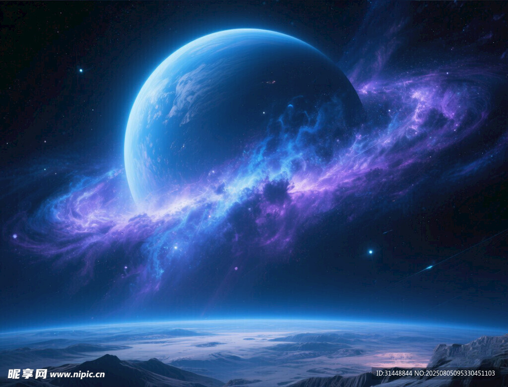 梦幻宇宙星球景观