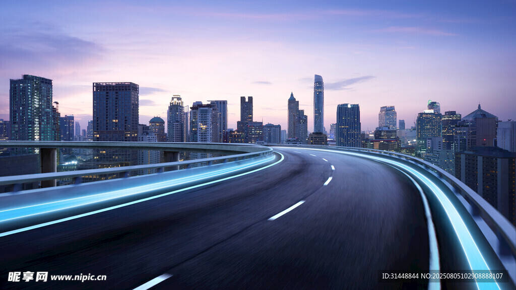 城市公路夜景