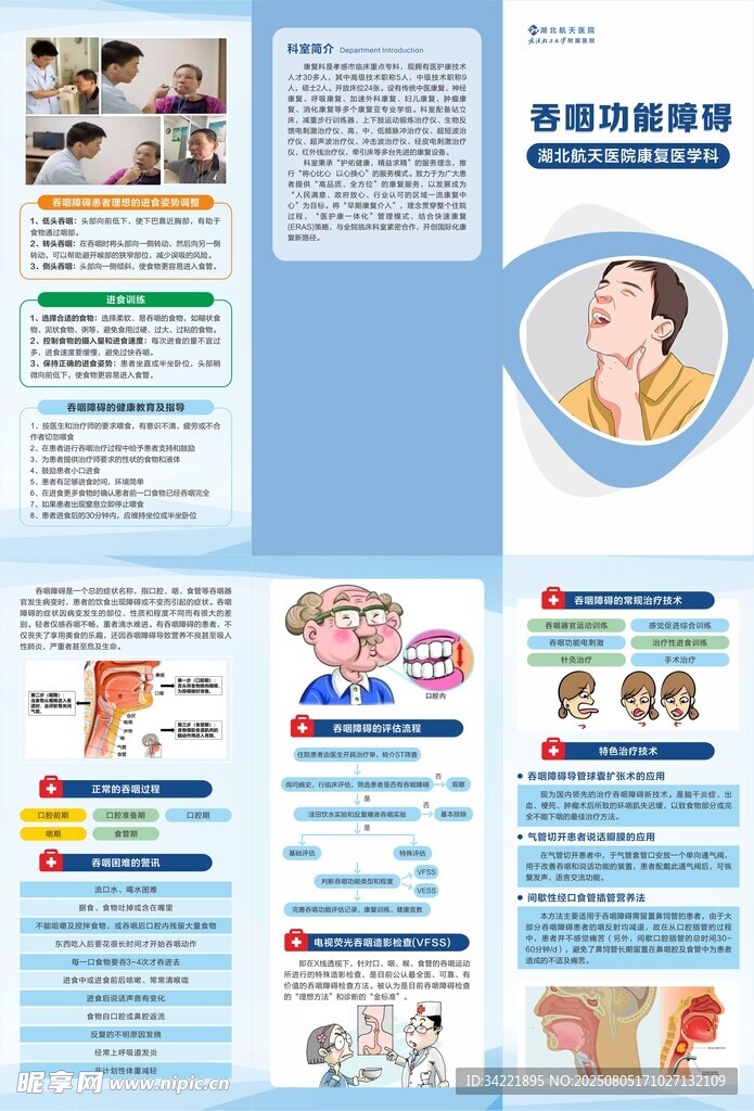 吞咽障碍三折页
