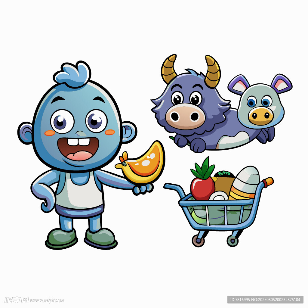 蓝精灵购物欢乐瞬间