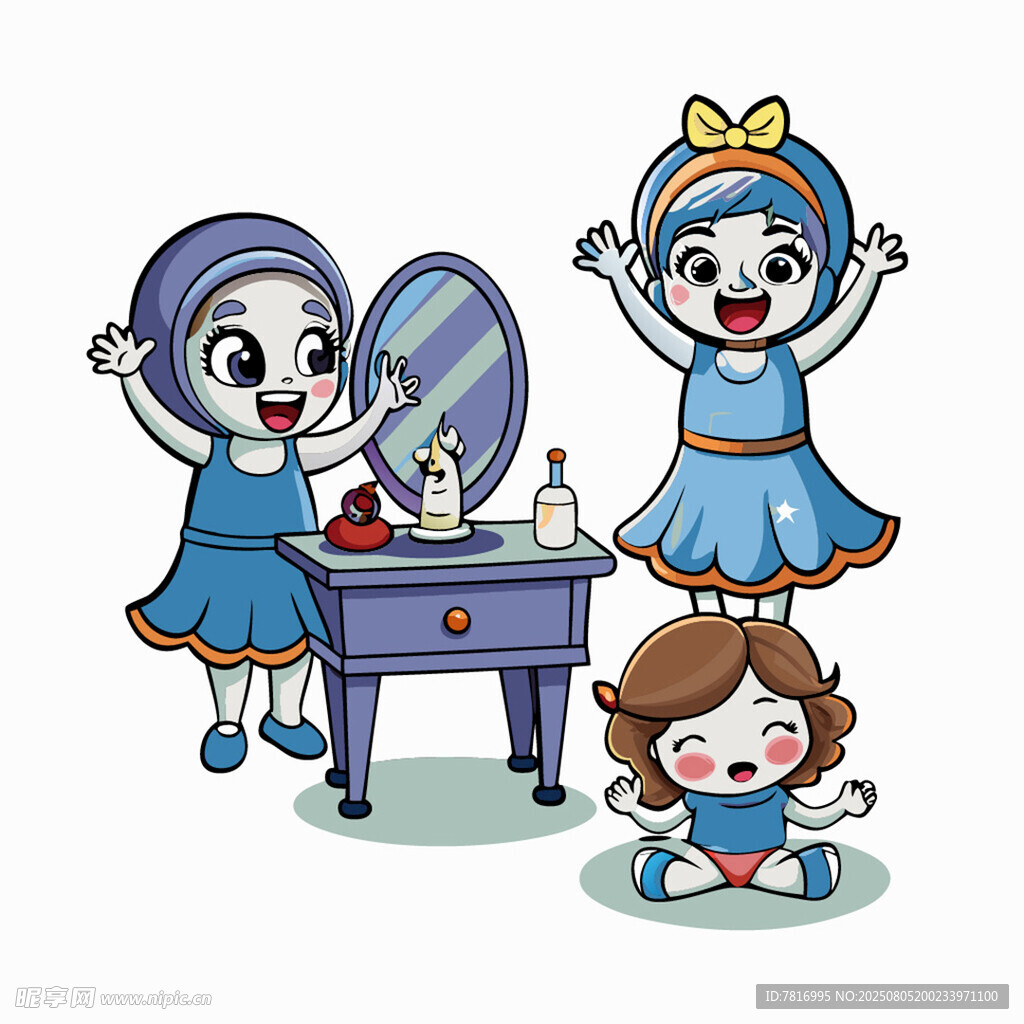 女孩们的欢乐扮靓时光