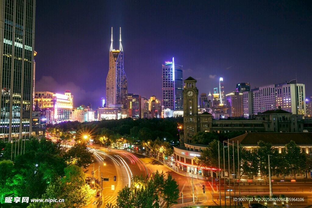 都市璀璨夜景 繁华尽显