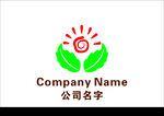 绿叶红日公司标志