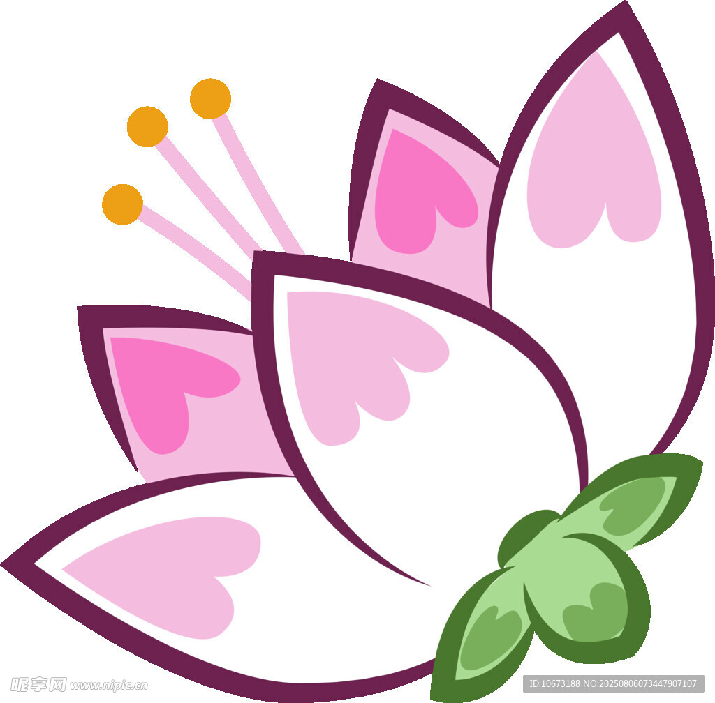 粉色莲花图标