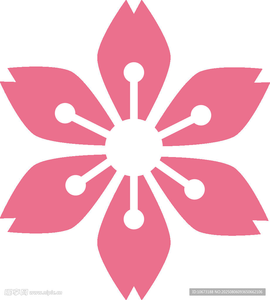 粉色花朵图标