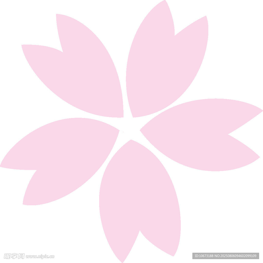 粉色樱花图案