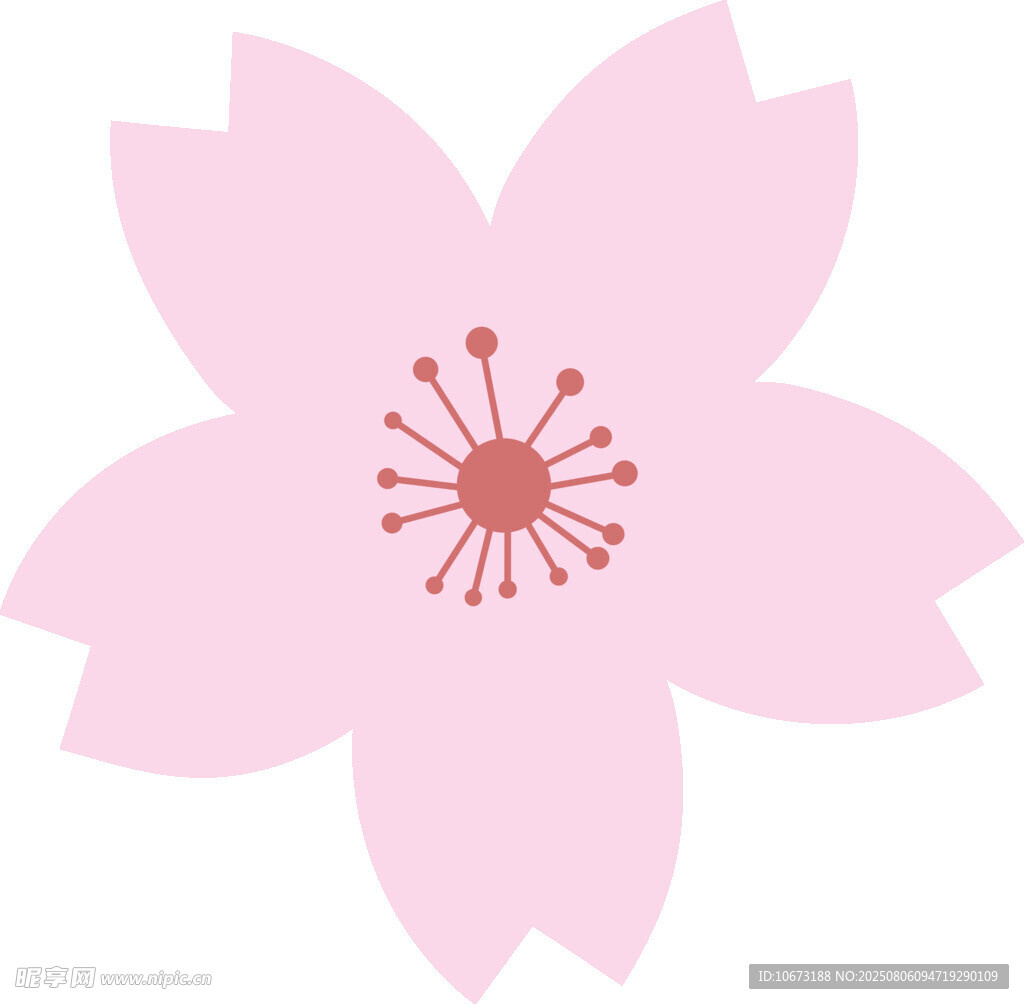 粉色樱花图案