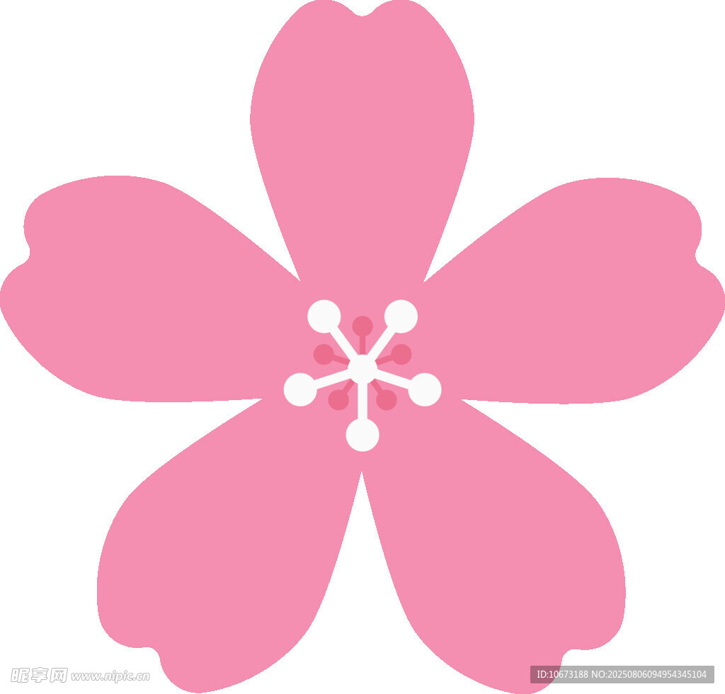 粉色樱花图案