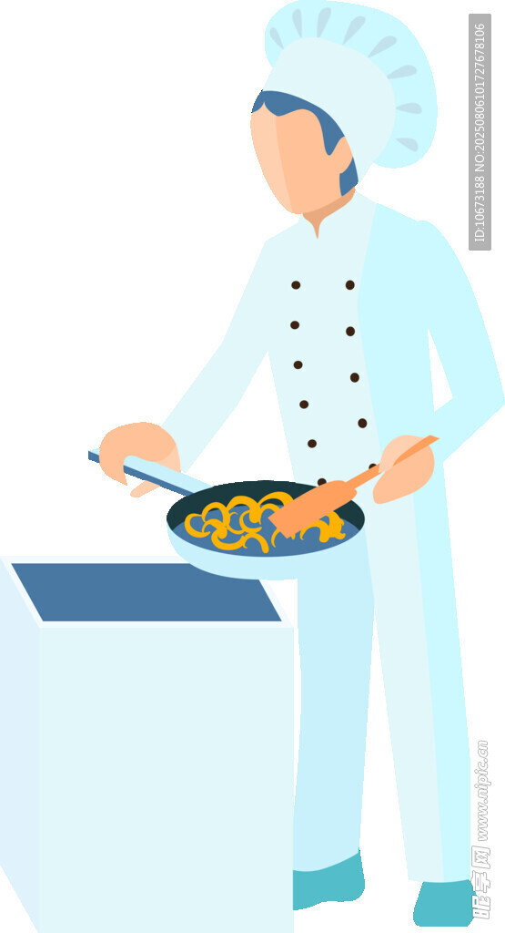 厨师烹饪美食瞬间