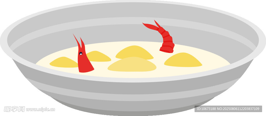 金汤龙虾丸美食图