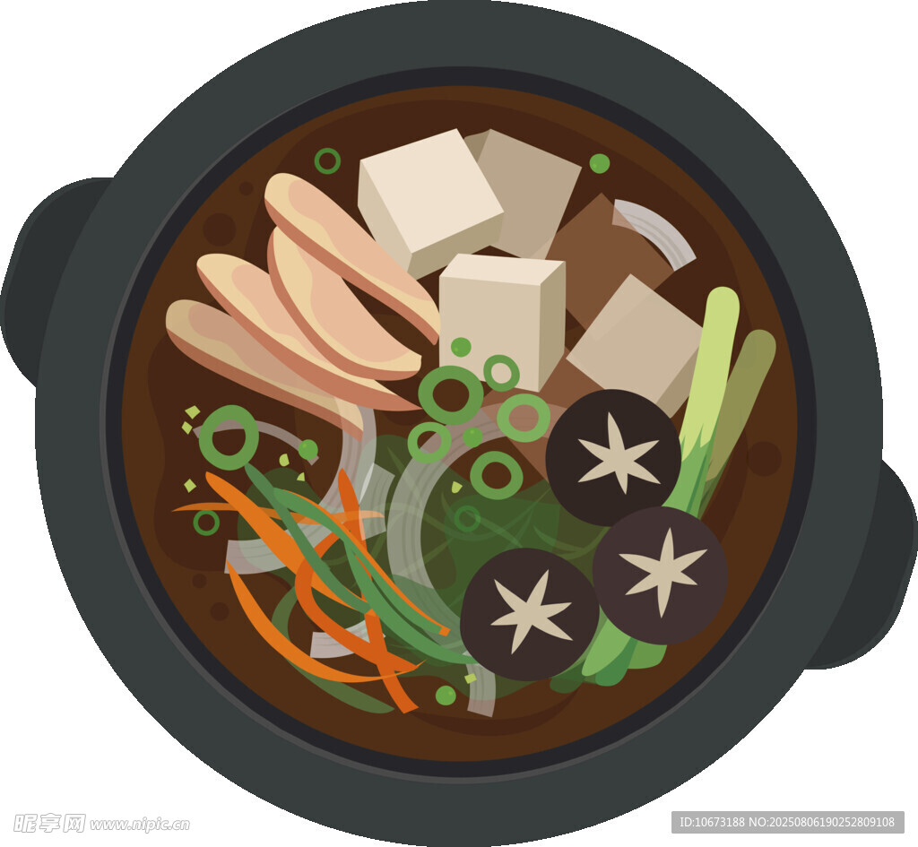 美味蔬菜豆腐火锅