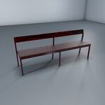 公园长椅c4d