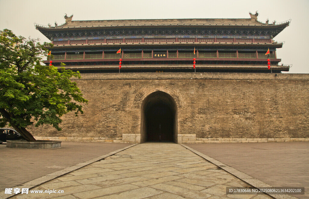 西安古城墙长乐门
