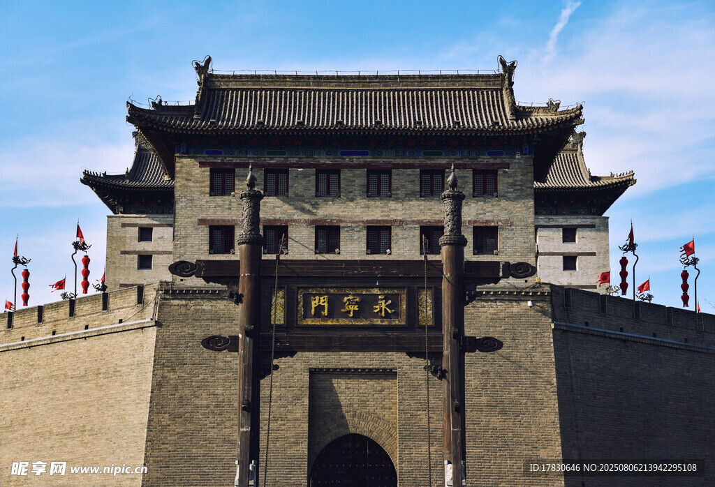 西安永宁门城楼