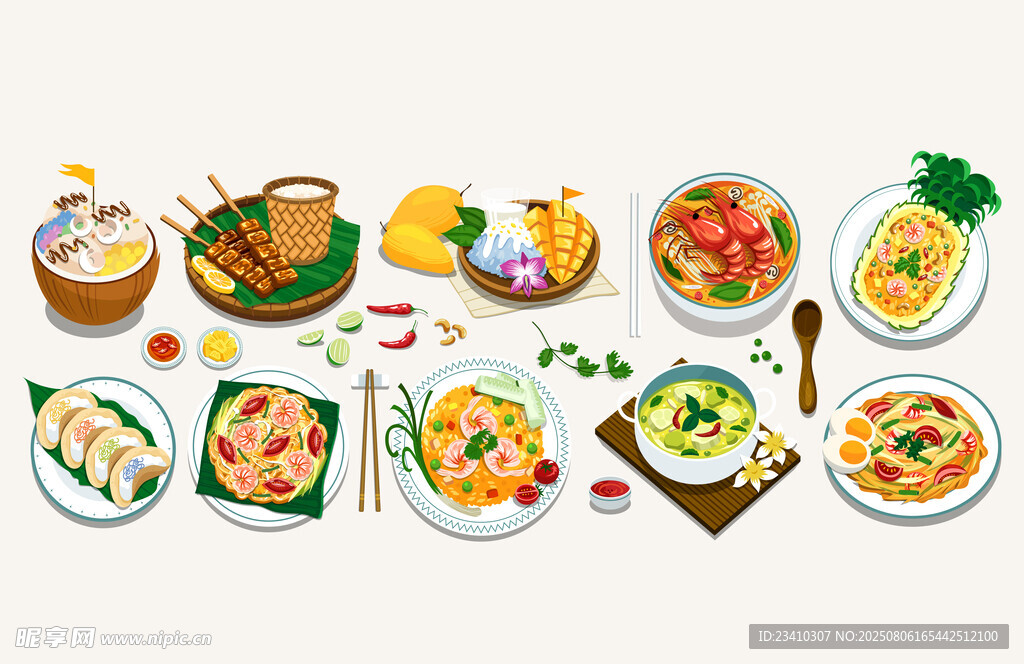 美食插图