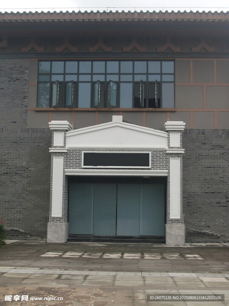 复古风格建筑入口