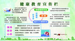 健康教育宣传栏展示