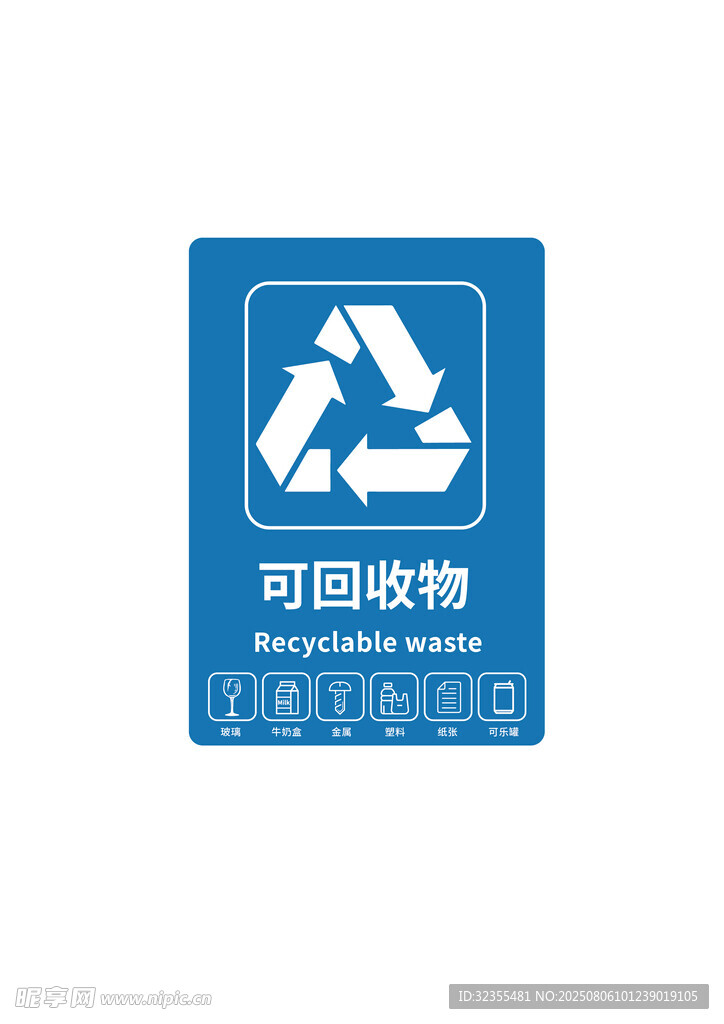可回收物标识