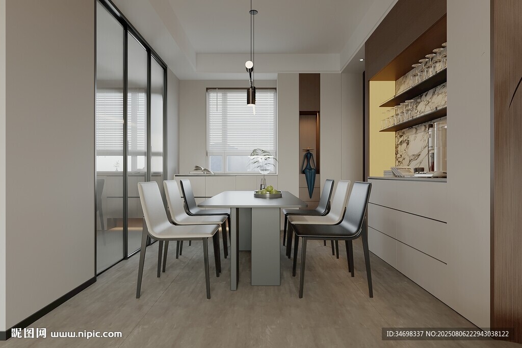 客餐厅场景效果图