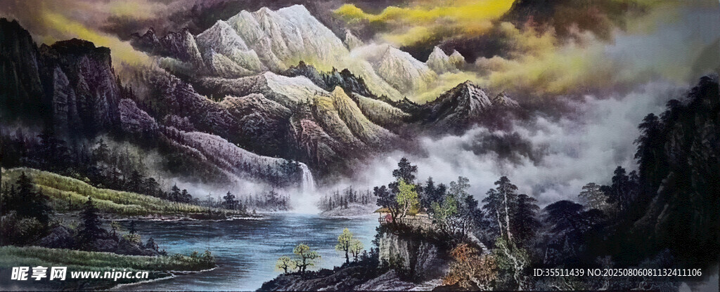 壮丽山水风景