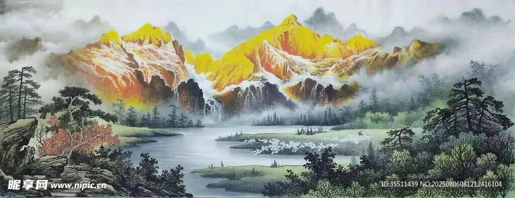 山水风景图