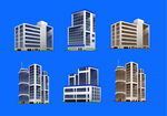 现代建筑插图