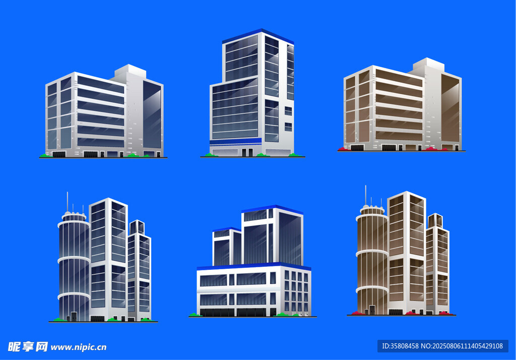 现代建筑插图