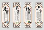 中医养生中式古风装饰海报