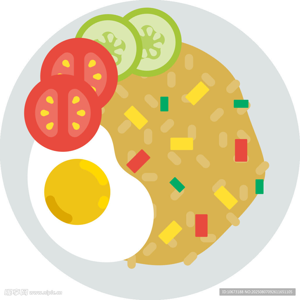 美味早餐拼盘