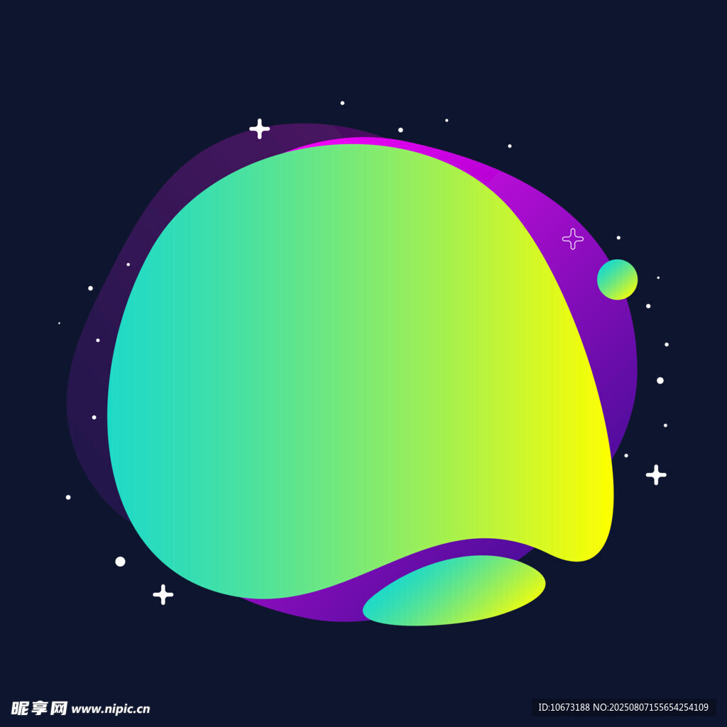 梦幻星球插画