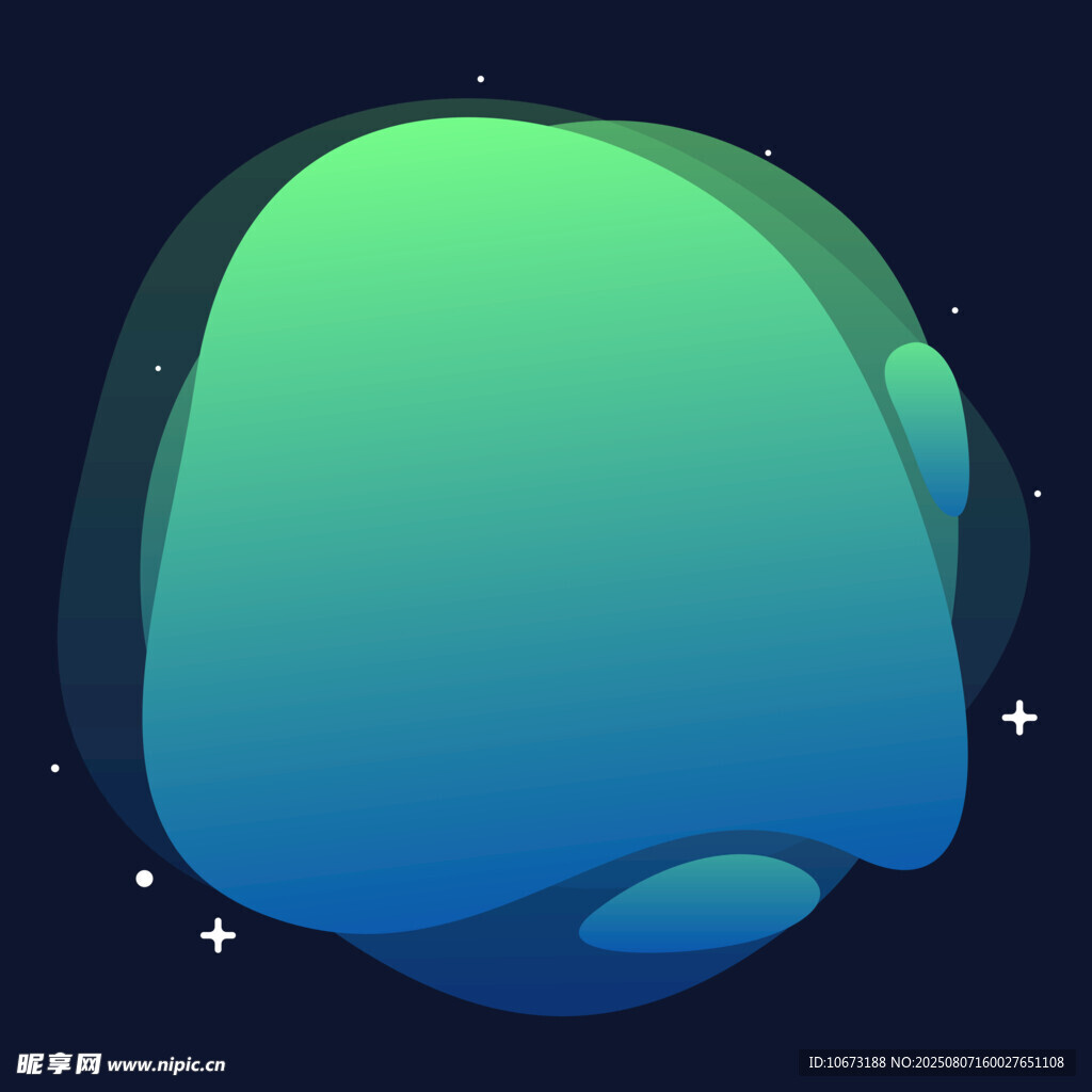 梦幻星球插画