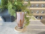 精致绿植旁的美味饮品下午茶