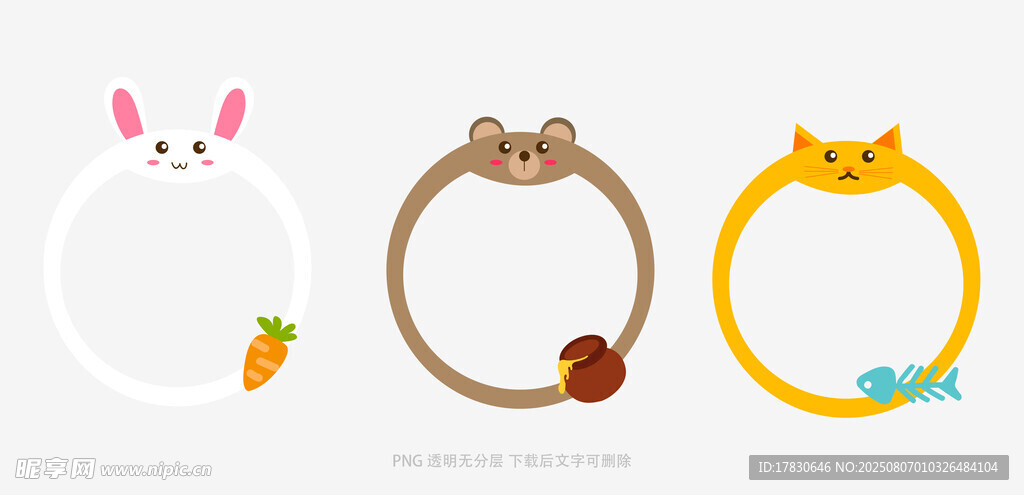 可爱动物造型发箍展示