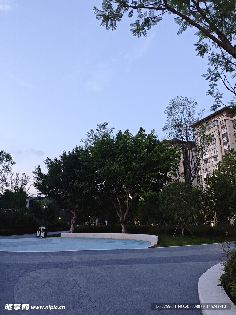 小区户外休闲景观区域