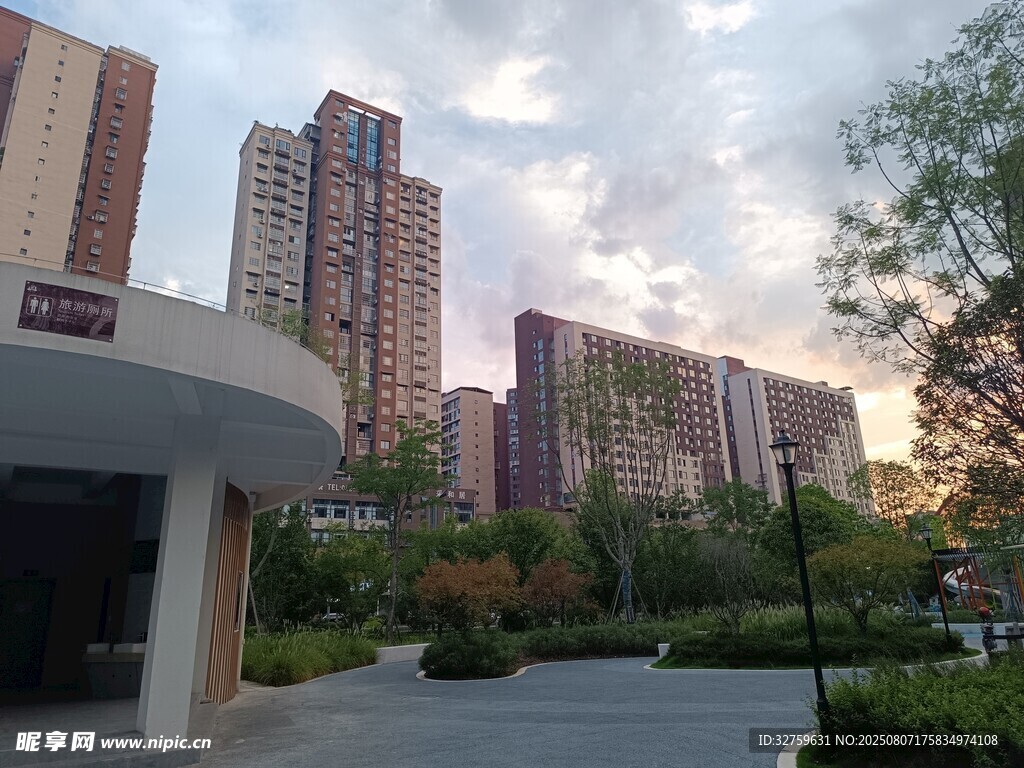 城市住宅区景观