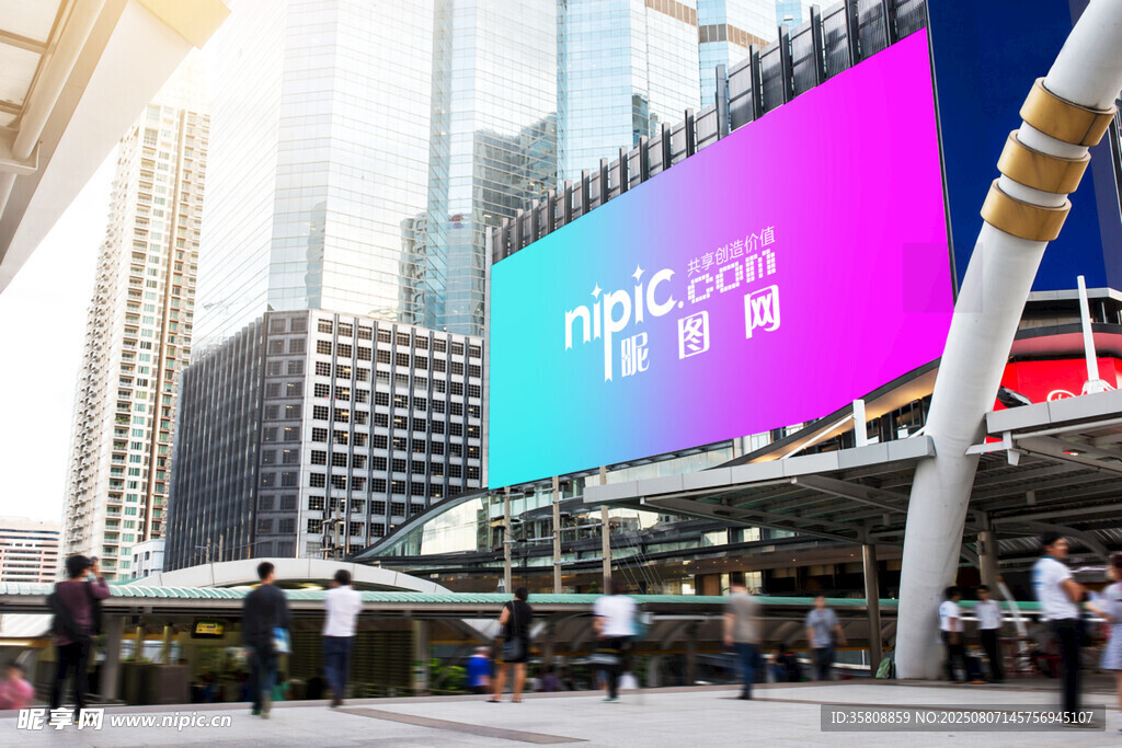 户外广告样机