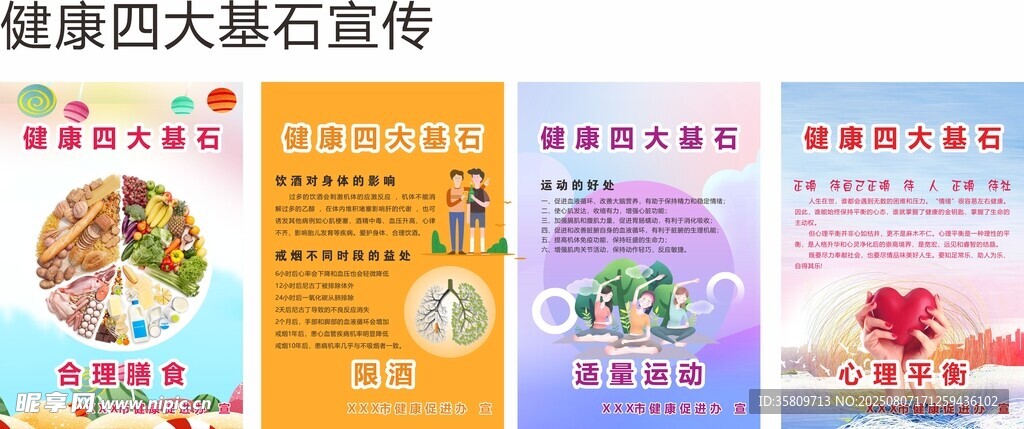 健康四大基石