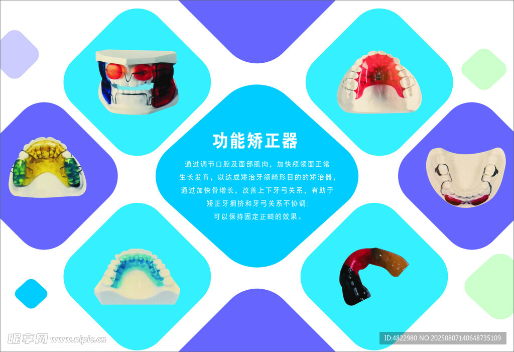 多彩牙科用品展示
