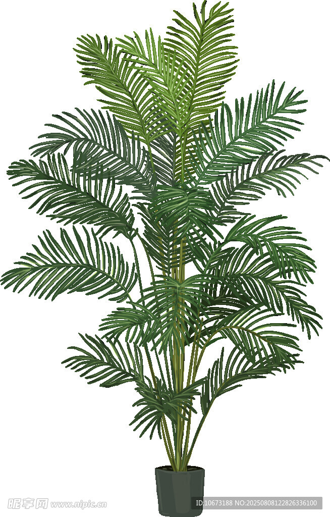 仿真棕榈植物盆栽