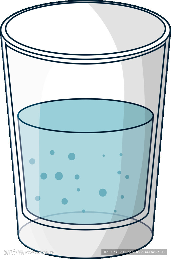 杯中气泡水