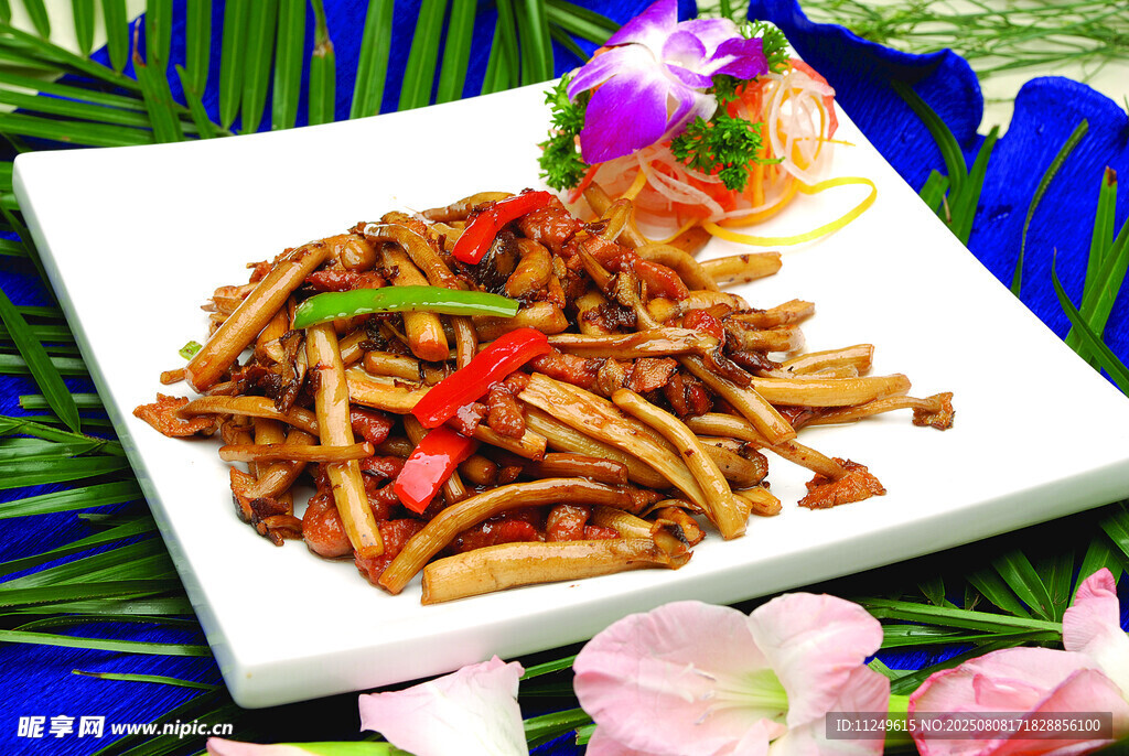杏鲍菇炒牛肉