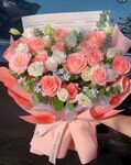 浪漫多彩鲜花花束